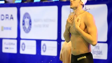 El e cel mai ÎNALT înotător din România