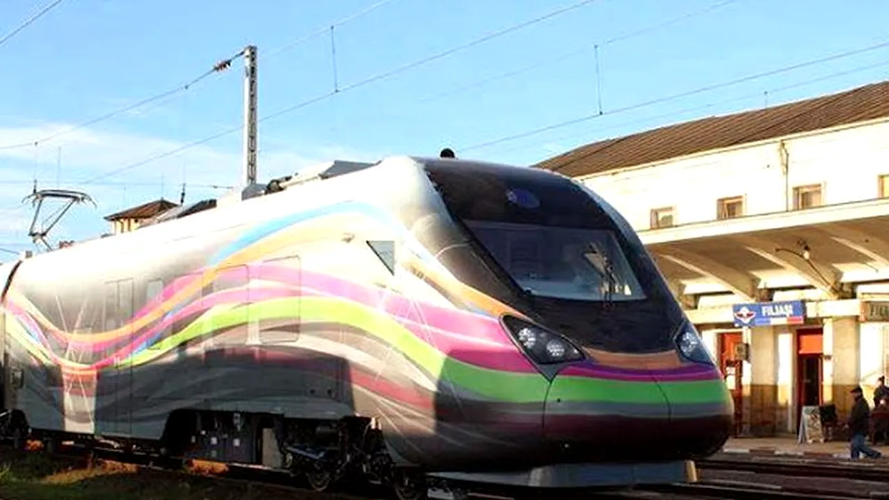 Primul tren electric de mare viteză românesc, produs la Craiova