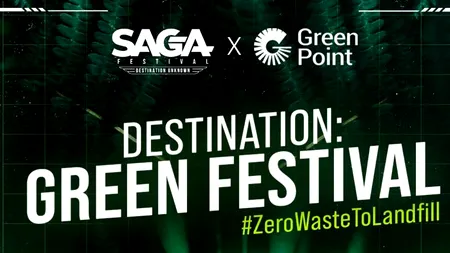 SAGA Festival devine primul festival #zerowastetolandfill din România cu sprijinul Green Corporation