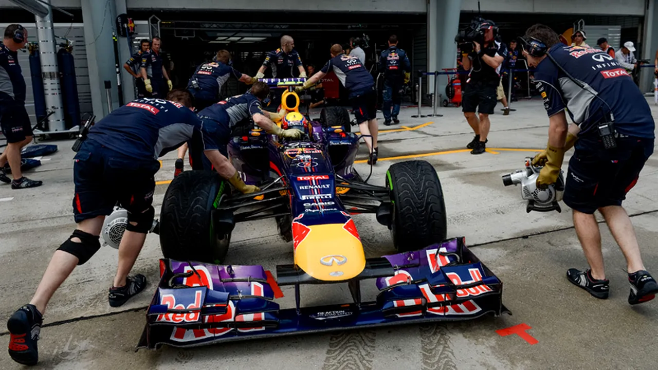 Red Bull susține că a stabilit un timp record la schimbarea pneurilor