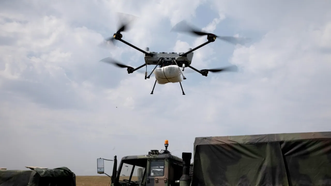 O dronă de dimensiunile unui rucsac, arma secretă a americanilor