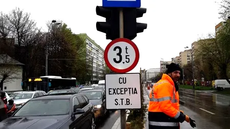 Atenție, șoferi! Vehiculele care depășesc greutatea de 3,5 tone, INTERZISE în Piața Unirii