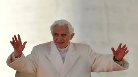 Papa Benedict, în ultima apariție publică: 