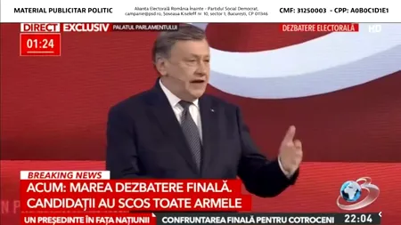 Crin Antonescu DESFIINȚEAZĂ candidatura lui Nicușor Dan