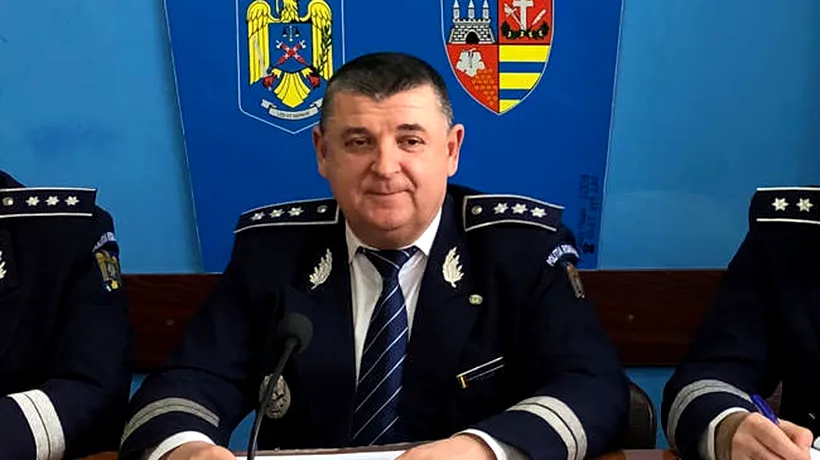 Comisarul Ioan Tamaș, ”exilat” la Vaslui, revine la conducerea IPJ Arad în plină anchetă după asasinarea cu bombă a lui Ioan Crișan