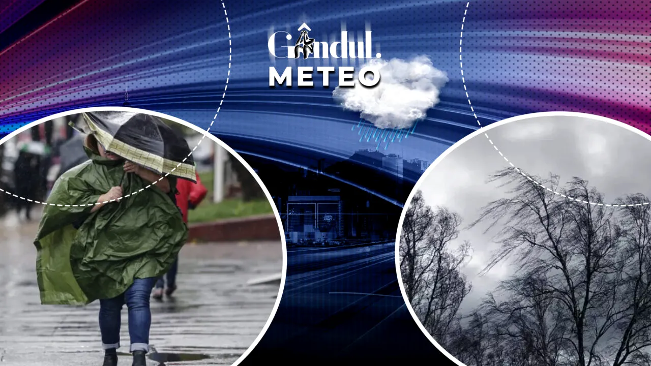 Cât de mult se răcește vremea față de zilele trecute și în ce regiuni se intensifică vântul. Detalii de ultimă oră de la meteorologii ANM