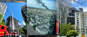 🚨 Alertă în București: A luat foc izolația unei clădiri în construcție / Mesaje RO-Alert, trimise / 103 muncitori s-au autoevacuat / Au ars materiale