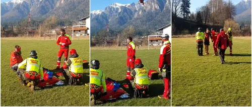 VIDEO | Turist în pantaloni scurți, recuperat de pe munte cu elicopterul. Ce le-a povestit salvamontiștilor