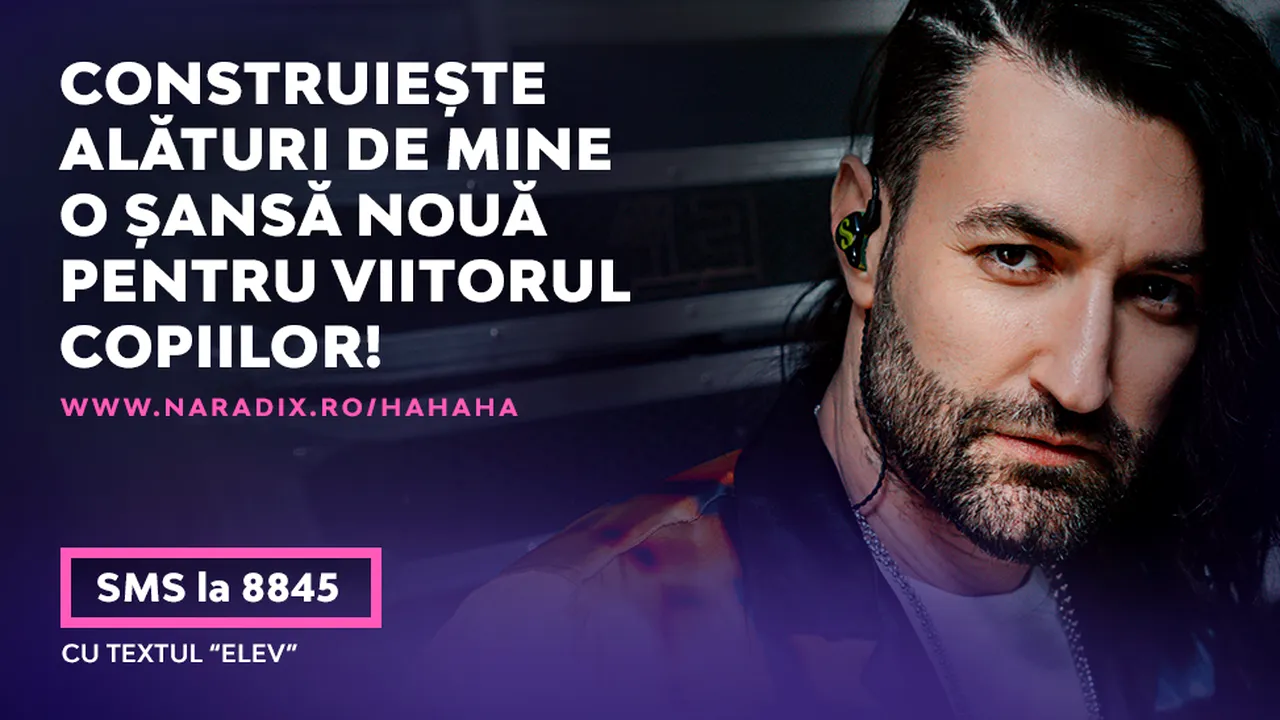 Mobilizare fără precedent! Narada, împreună cu Smiley și HaHaHa Production, lansează un manifest pentru Educație