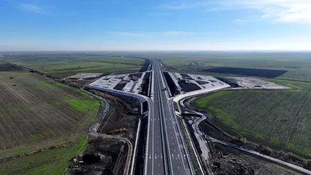 Lotul 3 Pietrosele-Buzău al autostrăzii A7, dat în circulație. Imagini spectaculoase din dronă cu noul tronson