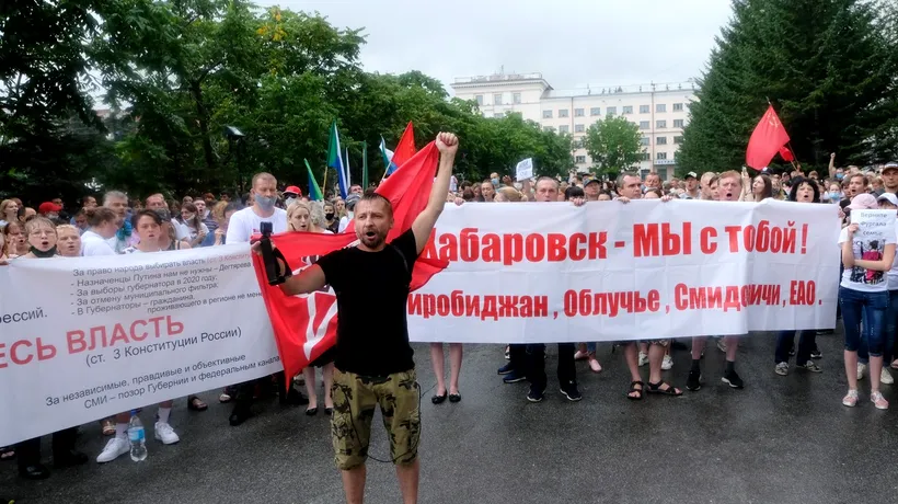 Noi proteste împotriva lui Vladimir Putin au avut loc sâmbătă în Rusia