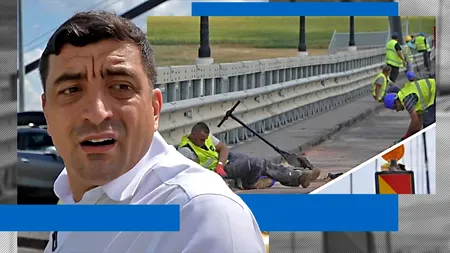 Povestea lucrărilor de la PODUL Brăila / George Simion, liderul AUR, îi prinde „în fapt” pe muncitori