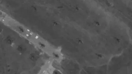 NATO a difuzat imagini care ar demonstra prezența efectivelor ruse la frontierele Ucrainei