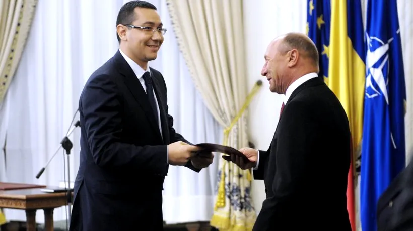 Băsescu, la jurământul Guvernului Ponta II: Eu cred că știți tot, chiar mai mult decât tot despre țara asta