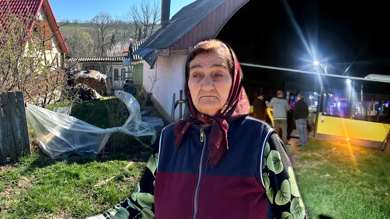Drama unei bătrâne de 86 de ani, din Holboca, Iași. Un autobuz de transport călători i-a făcut praf gardul casei, după ce șoferul a pierdut controlul