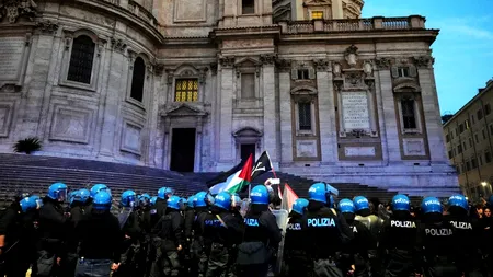 Sute de mii de oameni au organizat noi PROTESTE pro-Palestina în Italia. Au fost înregistrate și ciocniri cu Poliția