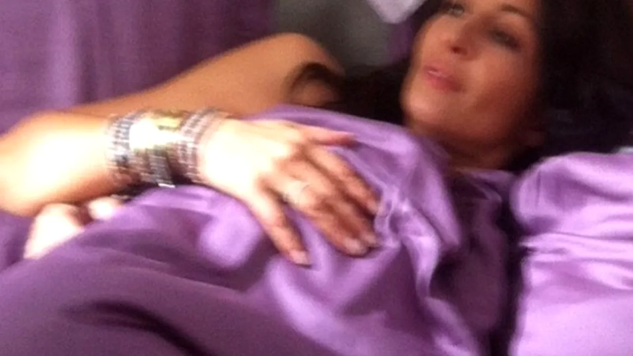 FOTO. Mihaela Rădulescu, în pat cu un fost iubit