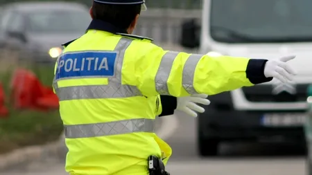 Copil de zece ani, prins la volanul unei mașini, pe o stradă din Sibiu