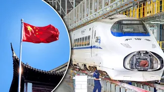 Un tren de mare viteză chinezesc a doborât recordul mondial la accelerație: la 0 la 800 km/h, în doar 5 secunde