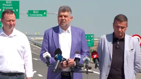 Marcel Ciolacu: Toată zona limitrofă Bucureştiului şi cartierele periferice vor merge pe AUTOSTRADĂ direct până la Constanţa