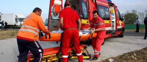 Accident provocat de o femeie gravidă la Timișoara. Mașina tinerei a intrat în coliziune cu un tramvai