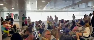 Români BLOCAȚI de 10 ore pe aeroportul din Antalya. 170 de persoane așteaptă să plece: „Nu știm ce urmează să se întâmple cu noi”