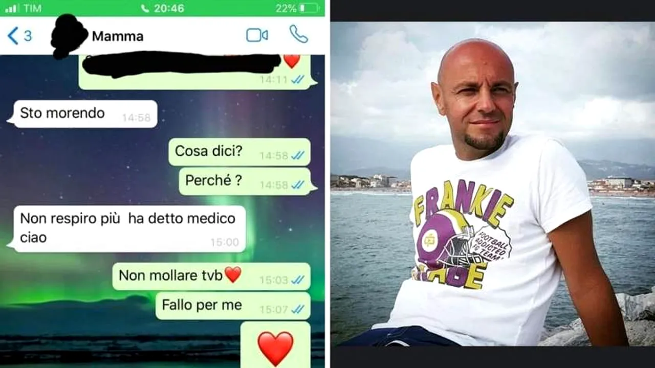 CORONAVIRUS | Înainte să moară, o mamă și-a luat ADIO de la fiul ei pe WhatsApp: „Nu mai pot să respir. Doctorul mi-a spus să vă salut”