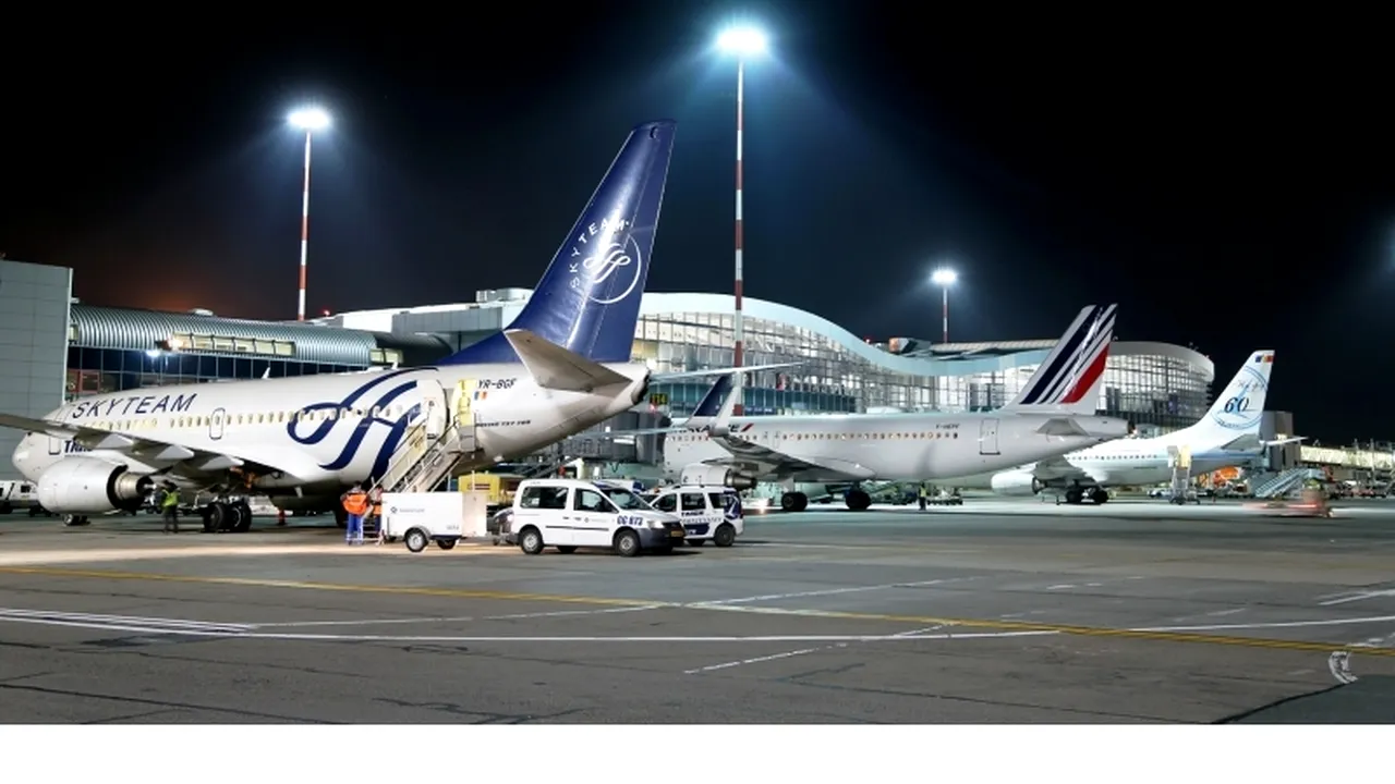 Pandemia a scăzut numărul de pasageri de pe „Otopeni” cu un procent ENORM