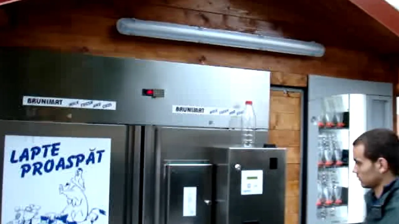 Câți lei costă 1 litru de LAPTE la dozatoarele din țară. Ce vânzări raportează comercianții