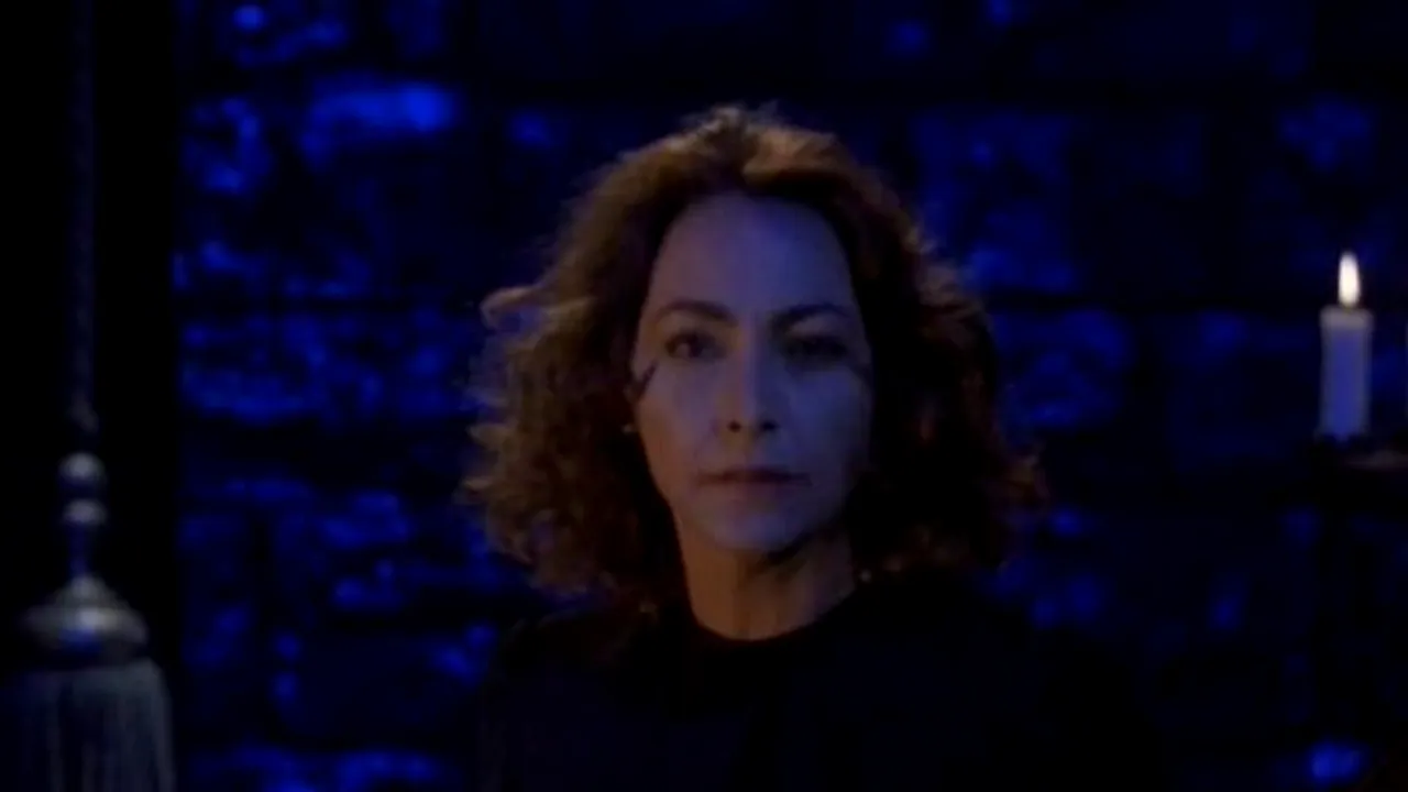 Actrița Veronica Lazăr, care a jucat în filmul 