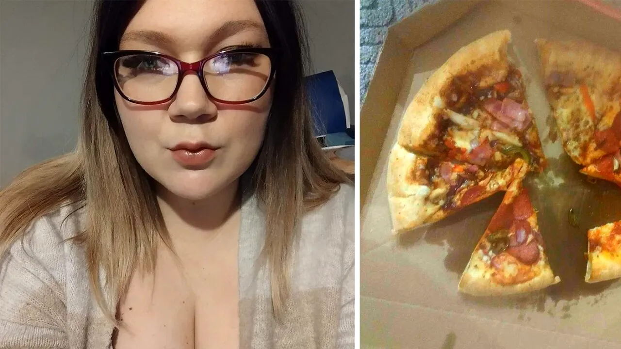 Ce a primit această CLIENTĂ, după ce a comandat o pizza de la Domino's. Când a deschis cutia, a crezut că e o glumă