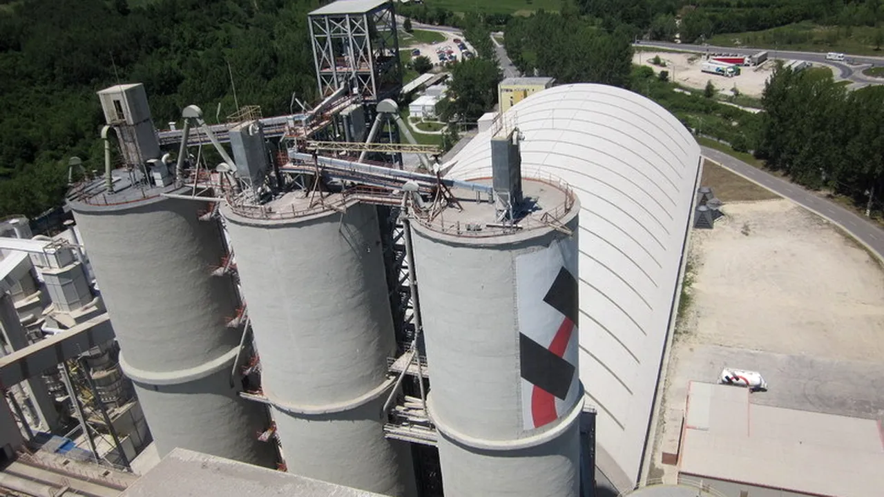 Livrările de ciment și clincher ale Holcim în România au crescut cu 5,1% în primul trimestru