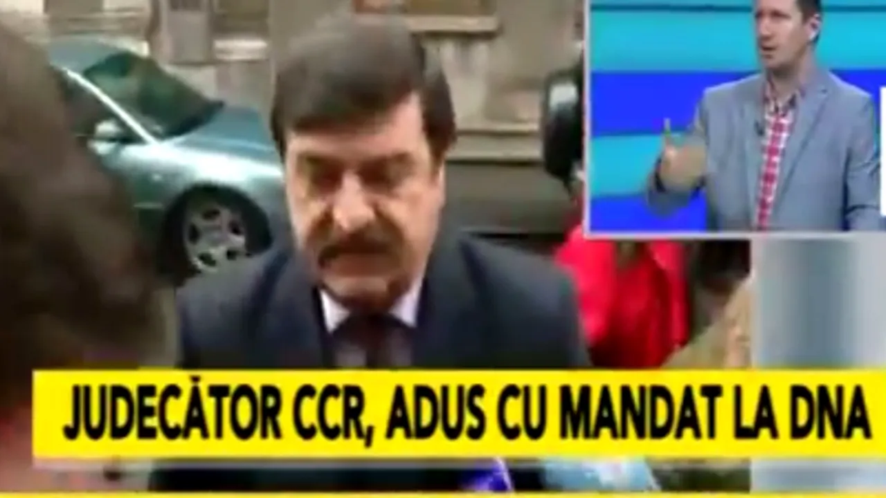 Mâna GREBLĂ se făcu? Pe cine trage după el judecătorul CCR, adus azi cu mandat la DNA
