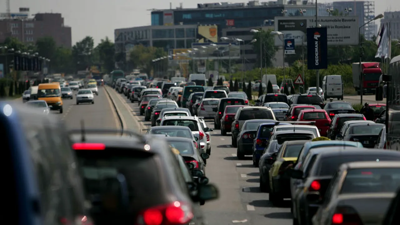 Accident pe DN 1, în zona Otopeni. O femeie a pierdut controlul volanului și a intrat pe contrasens