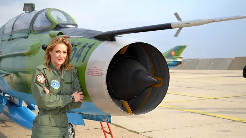 GALERIE FOTO. Roxana Ciuhulescu va zbura cu un supersonic