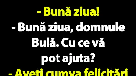 BANC | Bulă și Sfântul Valentin
