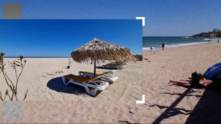 VIDEO | De ce a dispărut culoarea turcoaz a plajei Azur, printre cele mai frumoase din România. Efectul neașteptat produs de lărgirea litoralului
