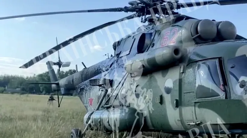 Un pilot rus a DEZERTAT cu tot cu elicopter și a aterizat în Ucraina