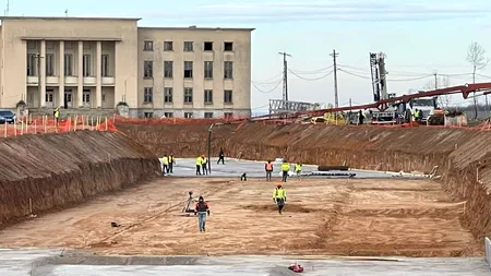 Lucrări AVANSATE la noul terminal al aeroportului din Craiova. O investiție de 97 de milioane de euro