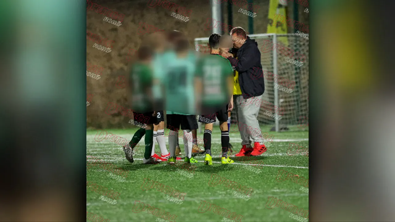 Măsuri drastice împotriva antrenorului care a strâns de gât un jucător în timpul unui meci de fotbal. Cum se justifică acesta