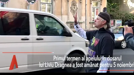 Primul termen al apelului în dosarul lui Liviu Dragnea a fost AMÂNAT