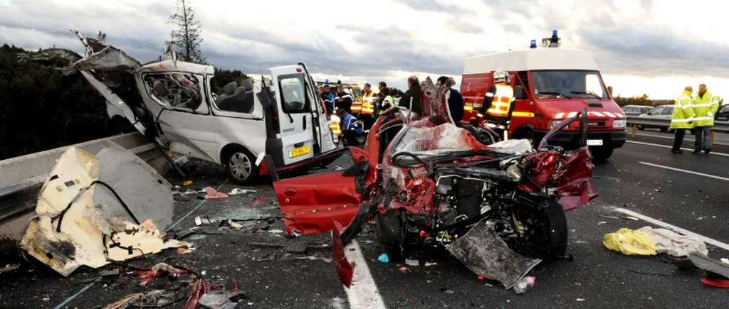 Trei români au murit într-un accident produs în Germania