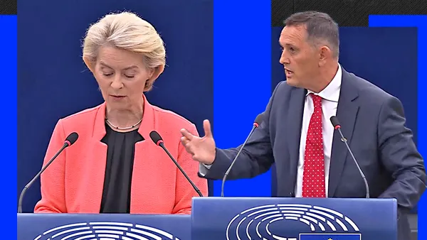 Ursula von der Leyen, faţă în faţă cu MOȚIUNEA de cenzură. PIPEREA: Costul obsesiilor birocrației UE a fost URIAȘ