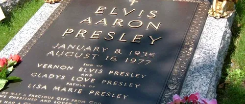 Cripta în care a fost înmormântat Elvis Presley, retrasă dintr-o licitație