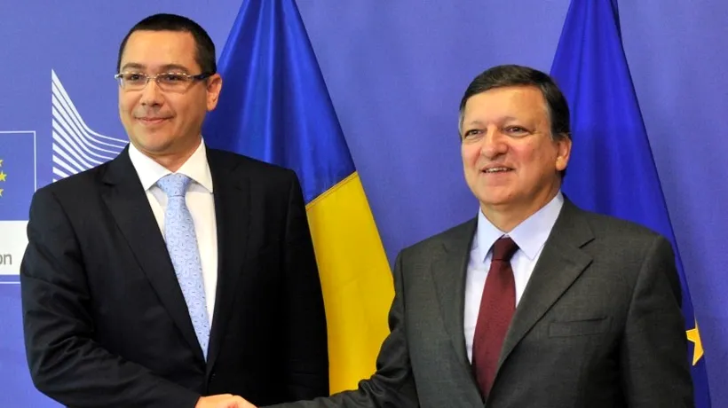 Ponta: I-am spus lui Barroso că românii care au votat la referendum nu pot fi ignorați