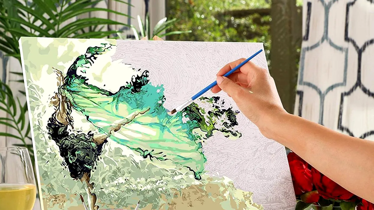 Cum să nu vă limitați opțiunile de hobby - încercați să pictați, pe numere