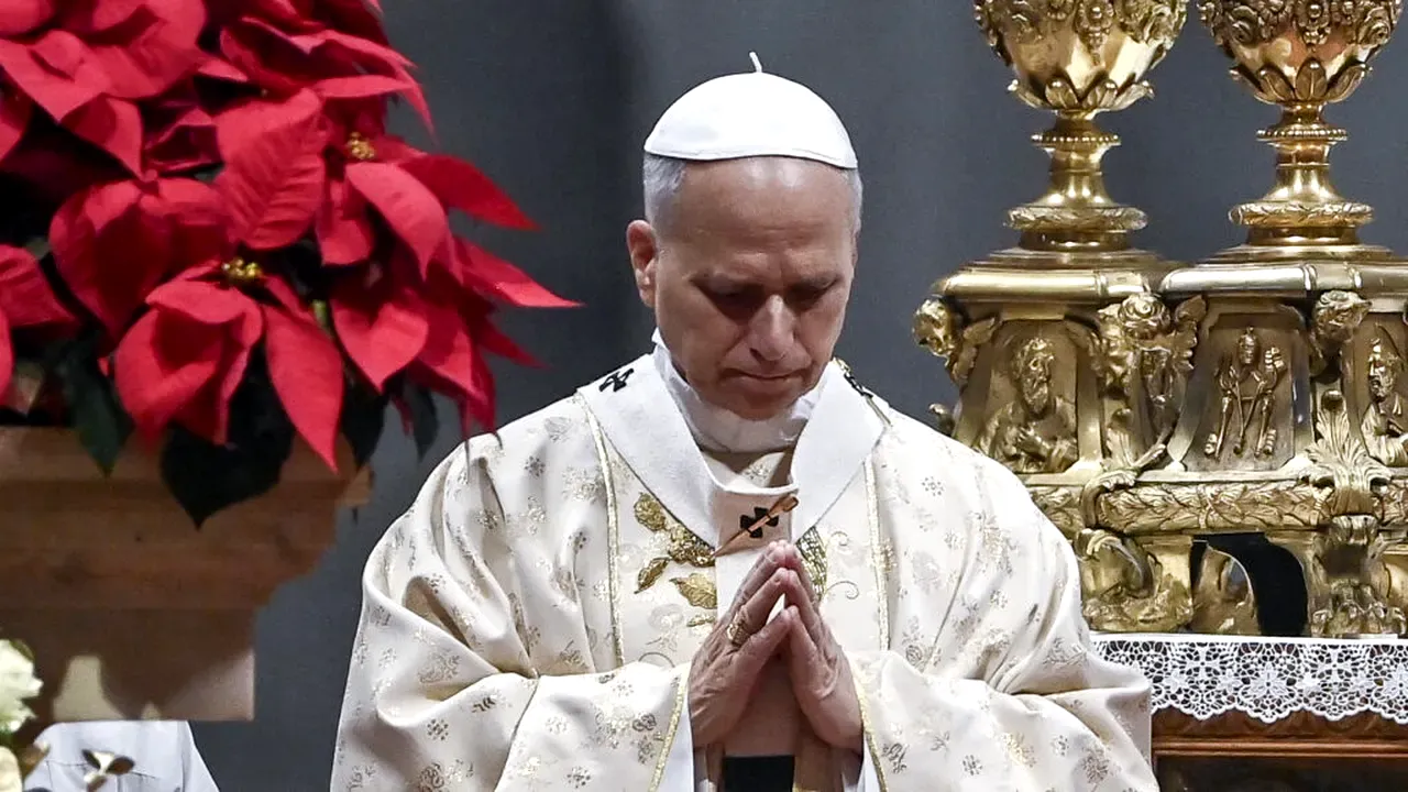 Papa Leon le-a transmis credincioșilor primul mesaj de pace din 2026: „Lumea nu se salvează ascuțind săbii”