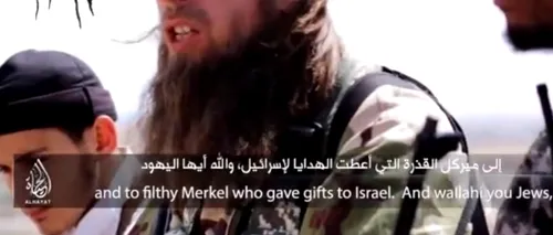 Un cetățean german care luptă alături de gruparea Stat Islamic o amenință pe Angela Merkel
