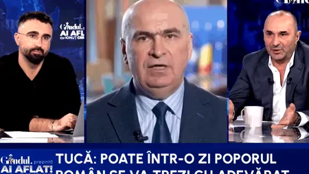 Tucă aruncă bomba: Fără alegeri anticipate nu se întâmplă nimic/Poate într-o zi poporul se va trezi cu adevărat