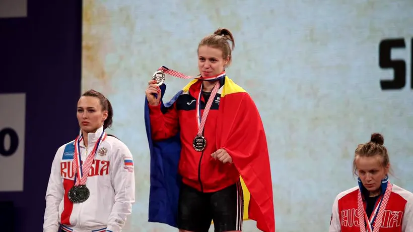 Loredana Toma, 3 medalii de aur pentru România la Europenele de haltere din Croația